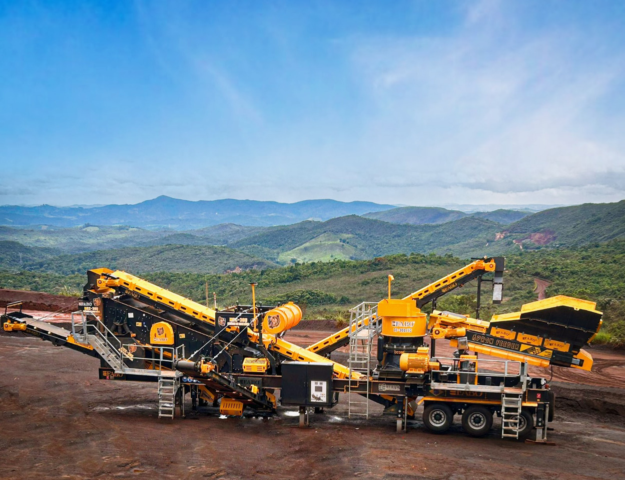 FABO Mobile crusher - كسارة متحركه: صور 1 FABO Mobile crusher - كسارة متحركه: صور 1