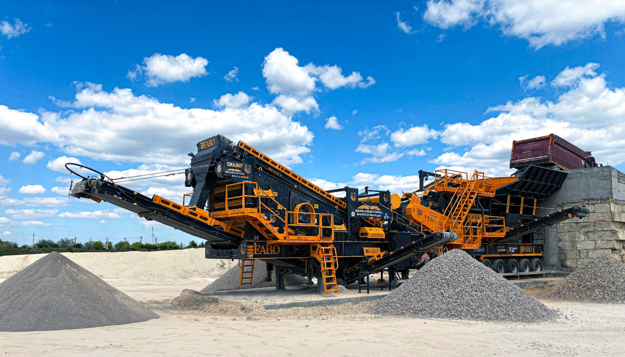 FABO Mobile crusher - كسارة متحركه: صور 1 FABO Mobile crusher - كسارة متحركه: صور 1