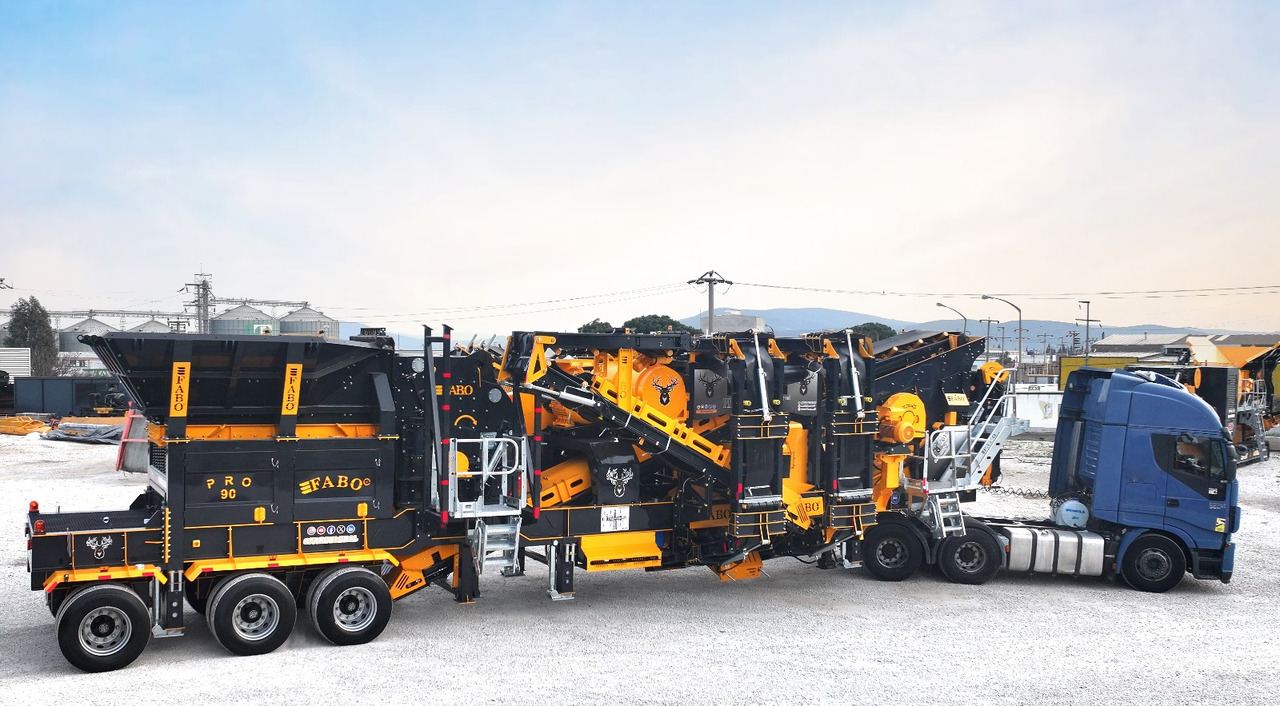 FABO Mobile crusher - كسارة متحركه: صور 1 FABO Mobile crusher - كسارة متحركه: صور 1