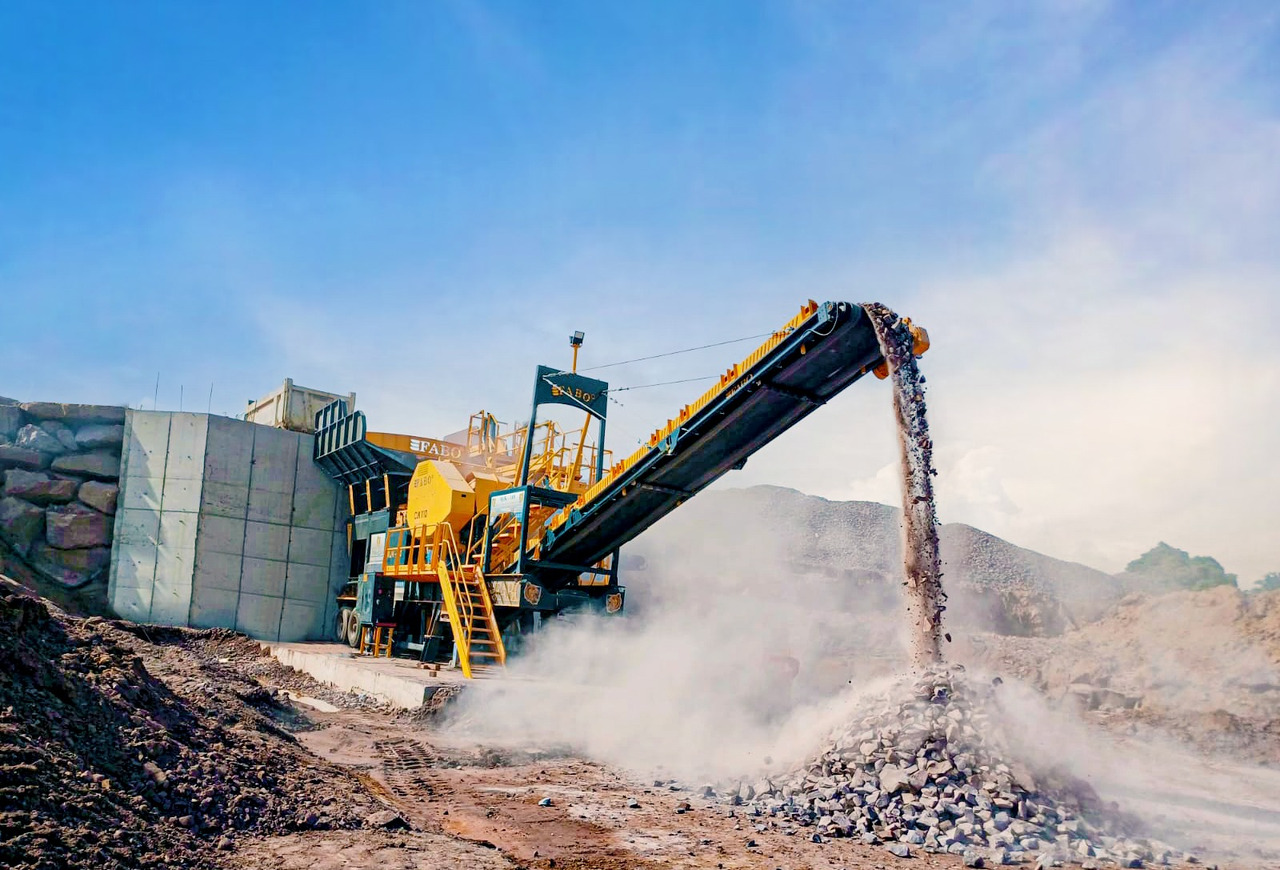 FABO Mobile crusher - كسارة متحركه: صور 2 FABO Mobile crusher - كسارة متحركه: صور 2