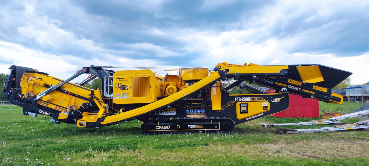 FABO Mobile crusher - كسارة متحركه: صور 1 FABO Mobile crusher - كسارة متحركه: صور 1