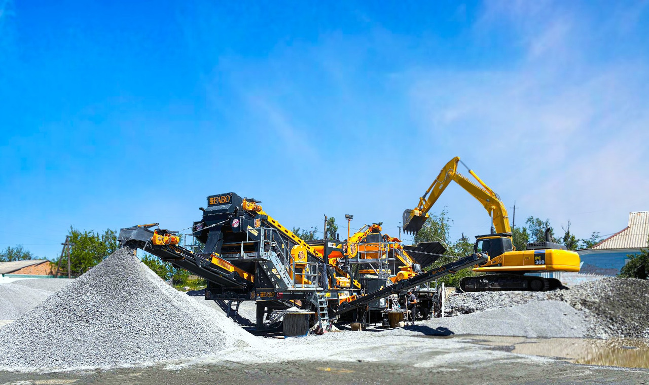 FABO Mobile crusher - كسارة متحركه: صور 1 FABO Mobile crusher - كسارة متحركه: صور 1