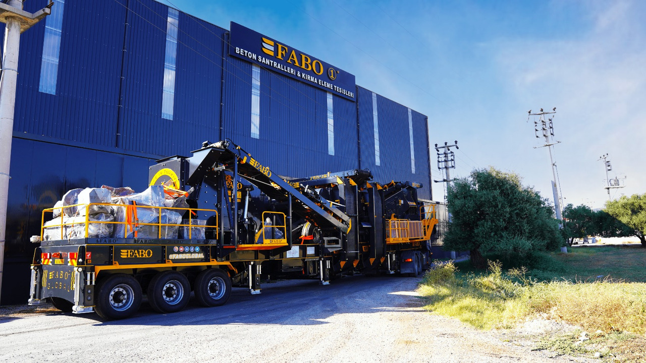 FABO Mobile crusher - كسارة متحركه: صور 1 FABO Mobile crusher - كسارة متحركه: صور 1