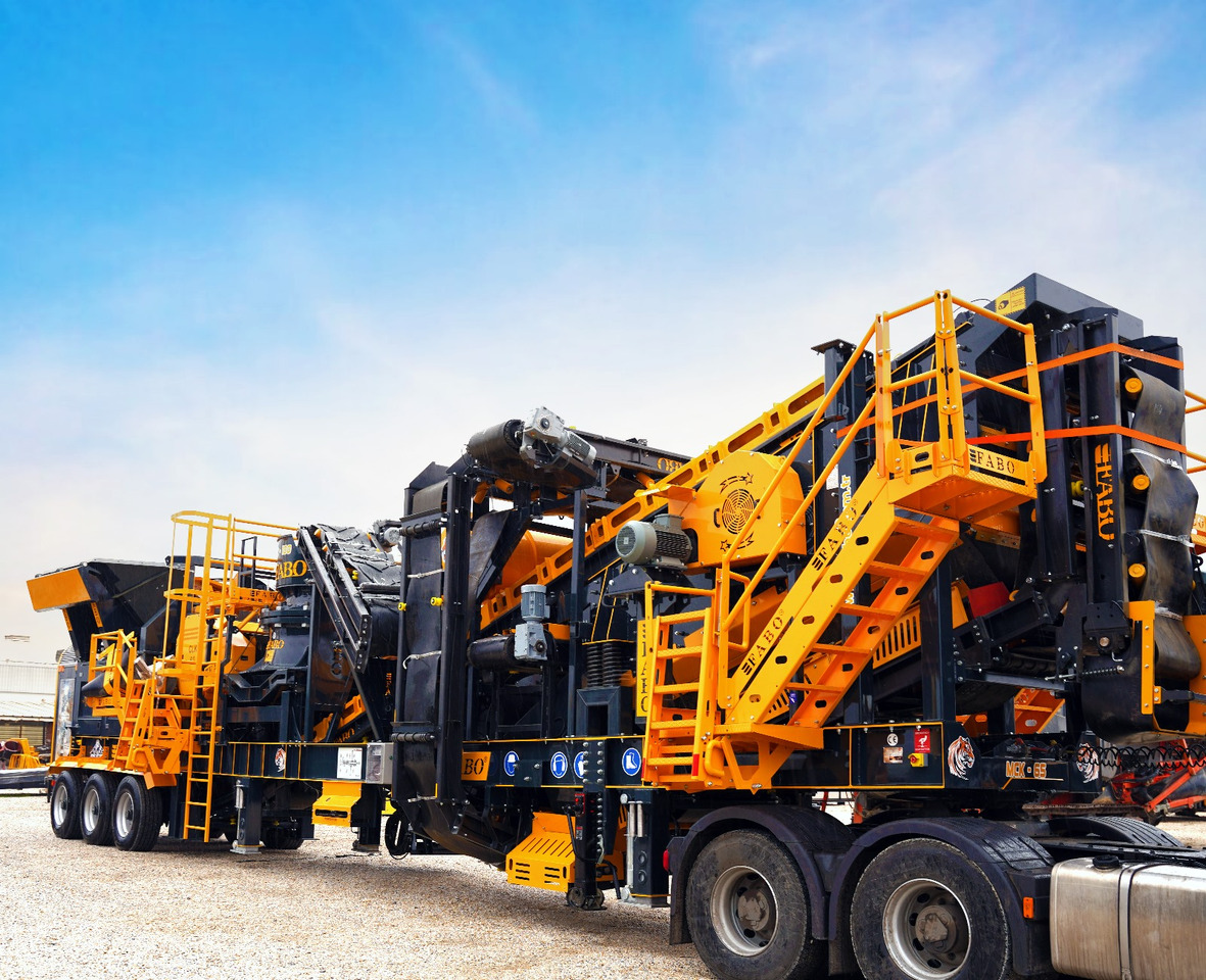 FABO Mobile crusher - كسارة متحركه: صور 1 FABO Mobile crusher - كسارة متحركه: صور 1