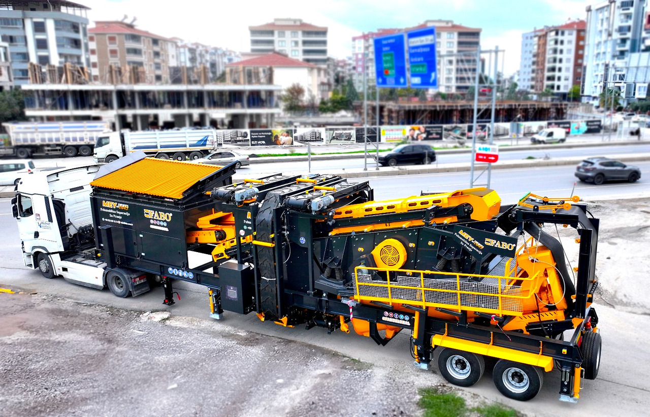 كسارة متحركه جديد FABO Mobile crusher: صور 6