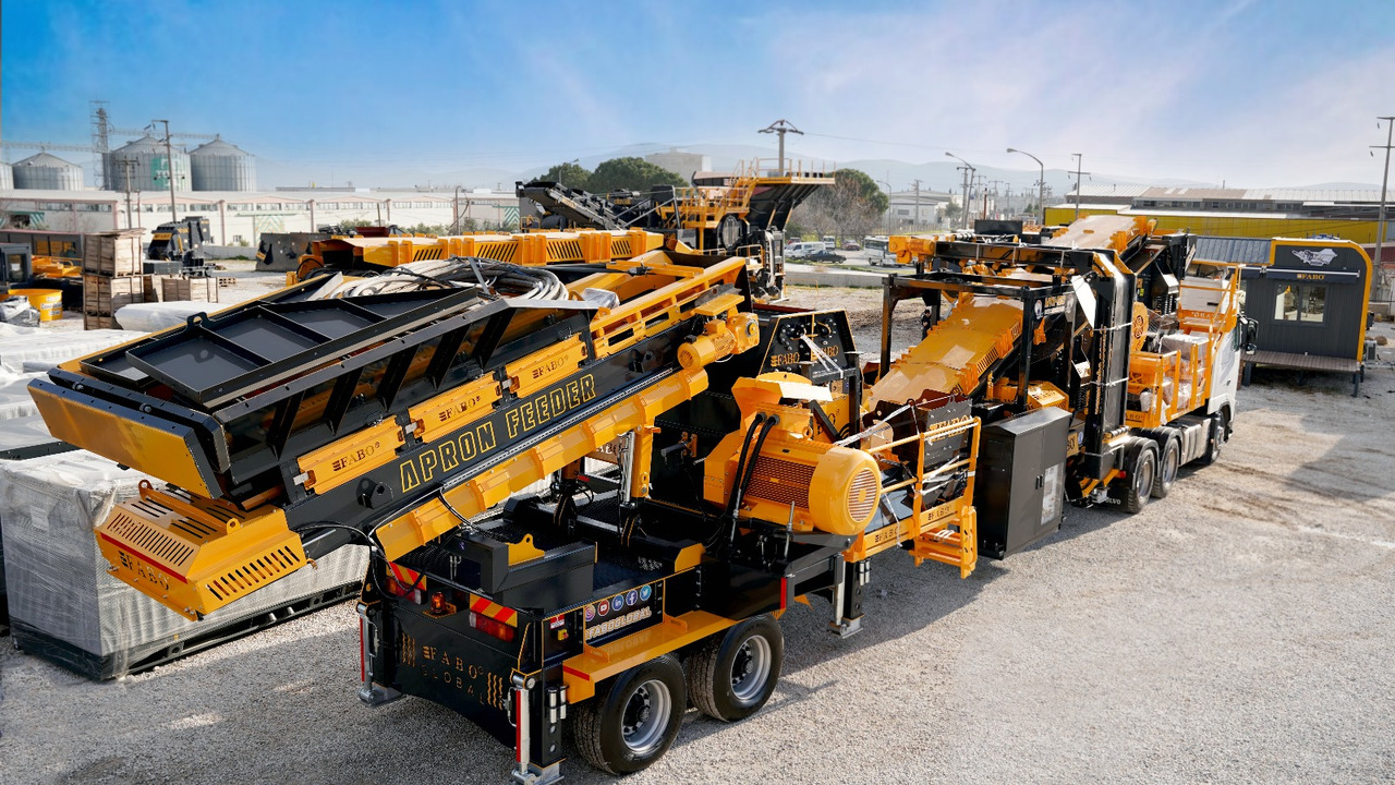 FABO Mobile crusher - كسارة متحركه: صور 5 FABO Mobile crusher - كسارة متحركه: صور 5