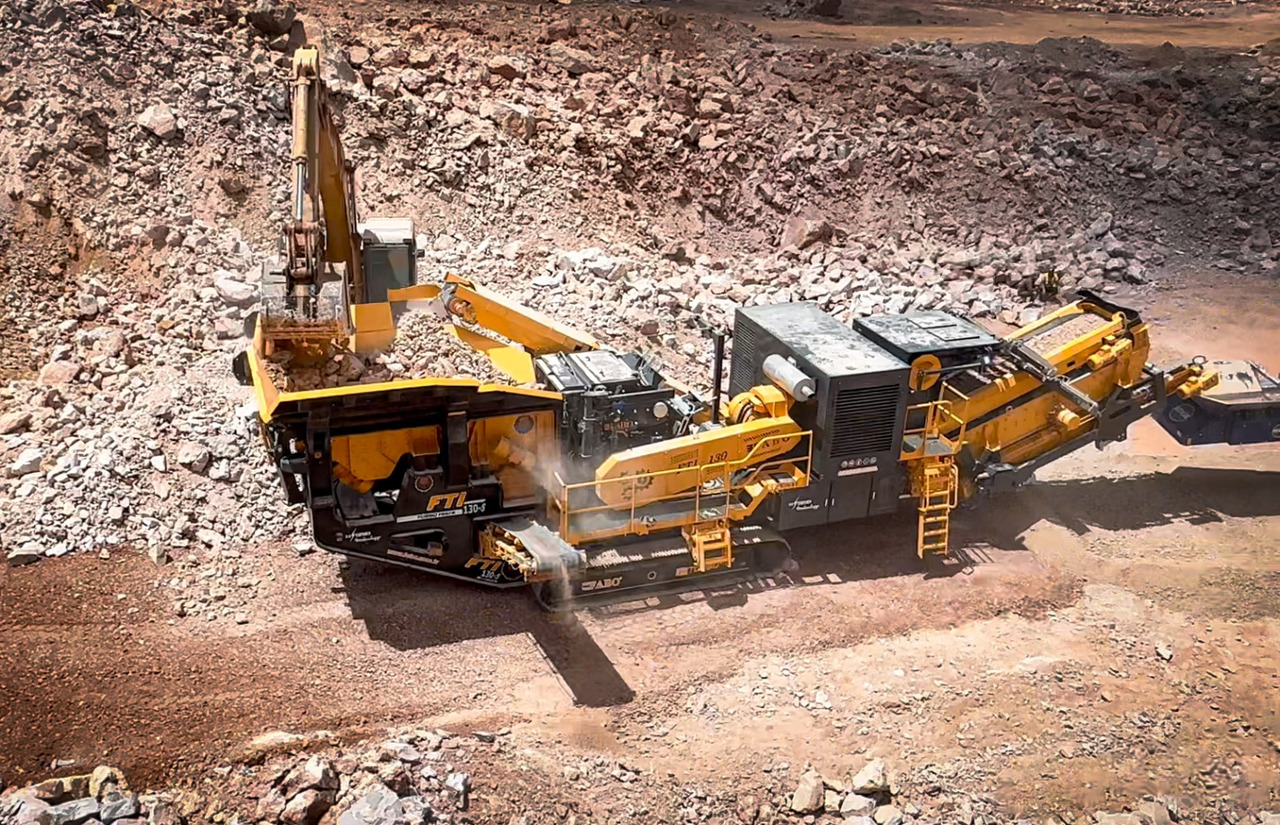 FABO Mobile crusher - كسارة متحركه: صور 3 FABO Mobile crusher - كسارة متحركه: صور 3