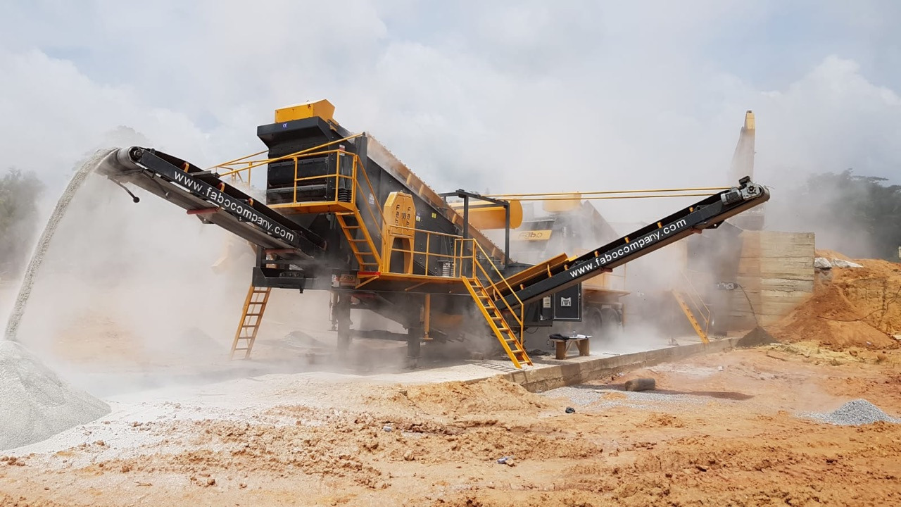 FABO Mobile crusher - كسارة متحركه: صور 1 FABO Mobile crusher - كسارة متحركه: صور 1