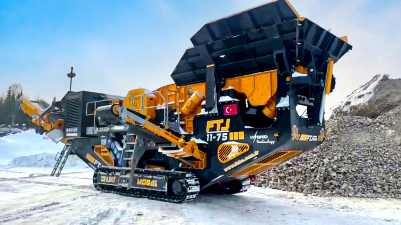 FABO Mobile crusher - كسارة متحركه: صور 1 FABO Mobile crusher - كسارة متحركه: صور 1