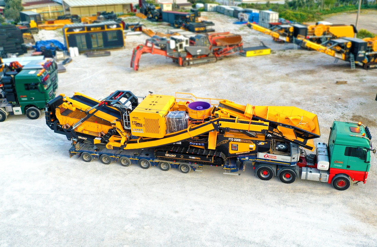 FABO Mobile crusher - كسارة متحركه: صور 5 FABO Mobile crusher - كسارة متحركه: صور 5