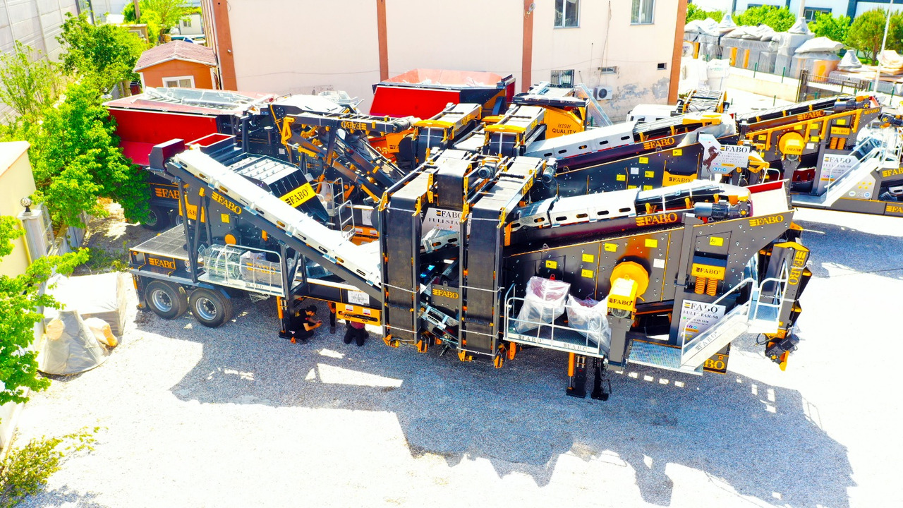 FABO Mobile crusher - كسارة متحركه: صور 1 FABO Mobile crusher - كسارة متحركه: صور 1