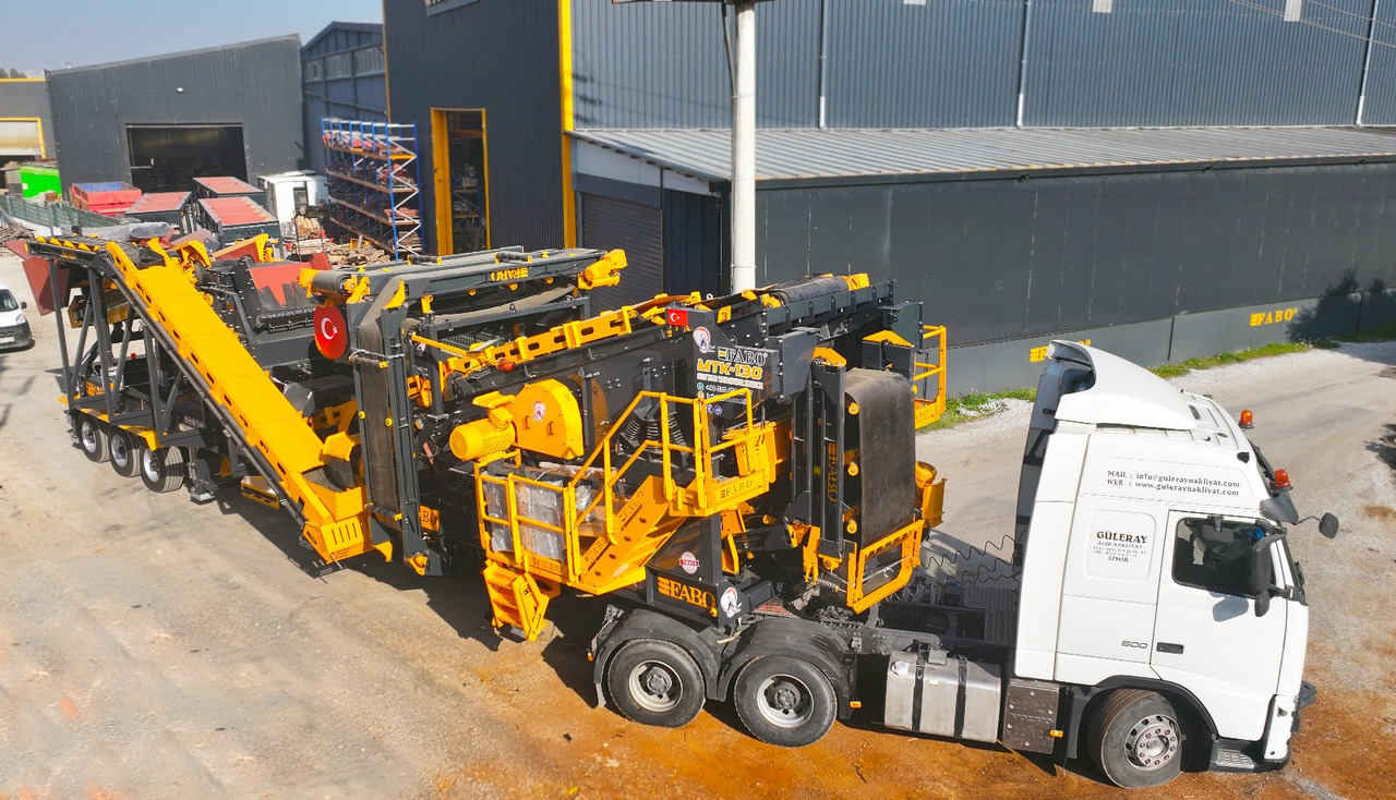 FABO Mobile crusher - كسارة متحركه: صور 1 FABO Mobile crusher - كسارة متحركه: صور 1