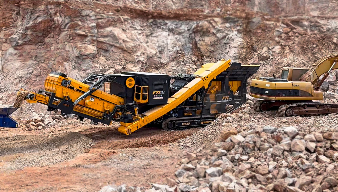 FABO Mobile crusher - كسارة متحركه: صور 2 FABO Mobile crusher - كسارة متحركه: صور 2