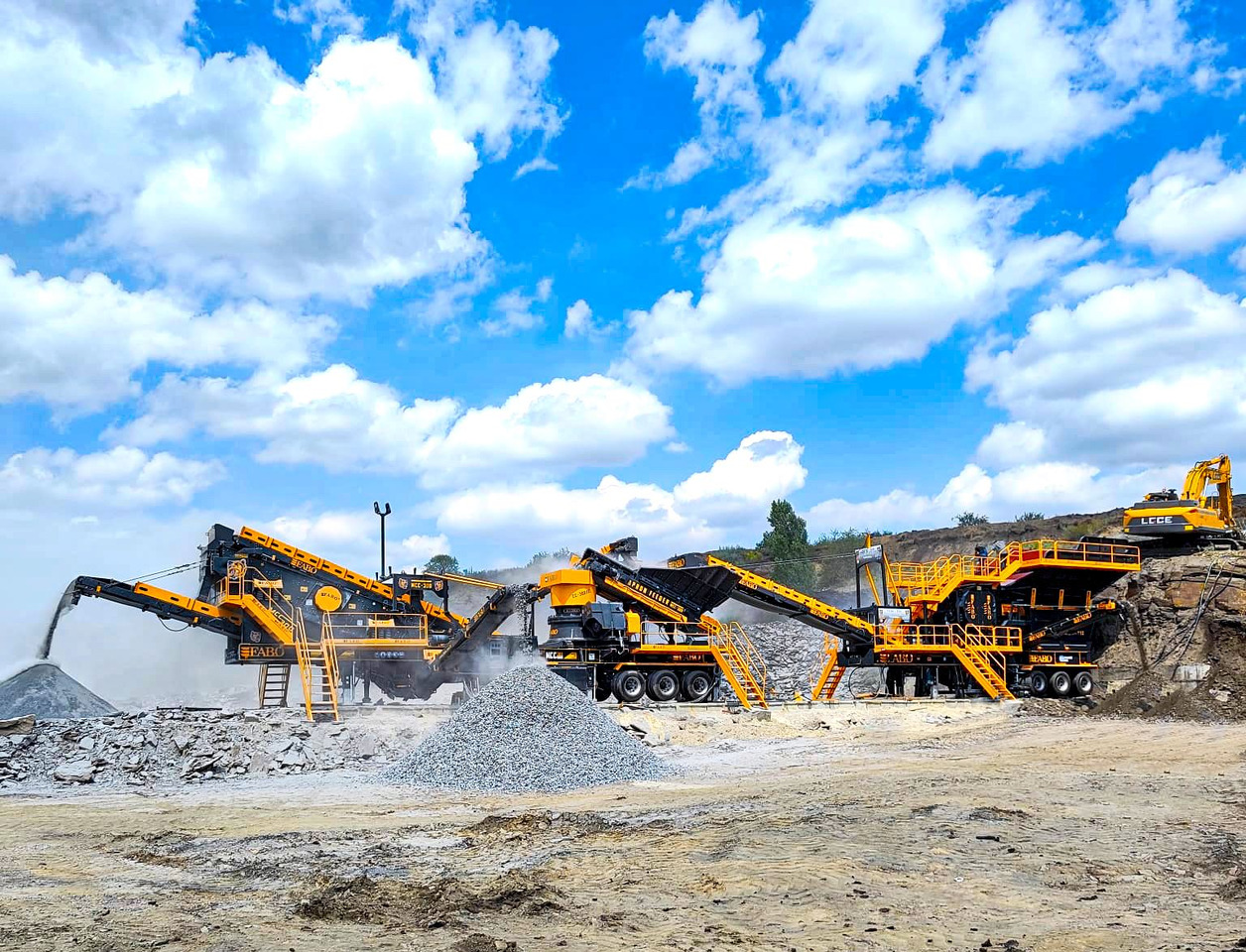 FABO Mobile crusher - كسارة متحركه: صور 2 FABO Mobile crusher - كسارة متحركه: صور 2