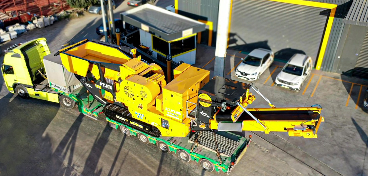 FABO Mobile crusher - كسارة متحركه: صور 5 FABO Mobile crusher - كسارة متحركه: صور 5