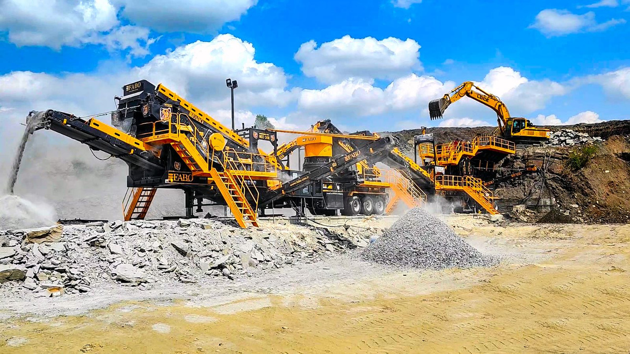 FABO Mobile crusher - كسارة متحركه: صور 2 FABO Mobile crusher - كسارة متحركه: صور 2