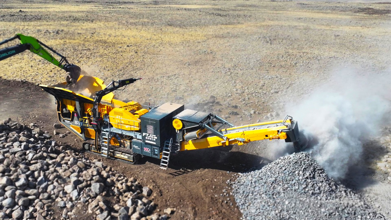FABO Mobile crusher - كسارة متحركه: صور 2 FABO Mobile crusher - كسارة متحركه: صور 2