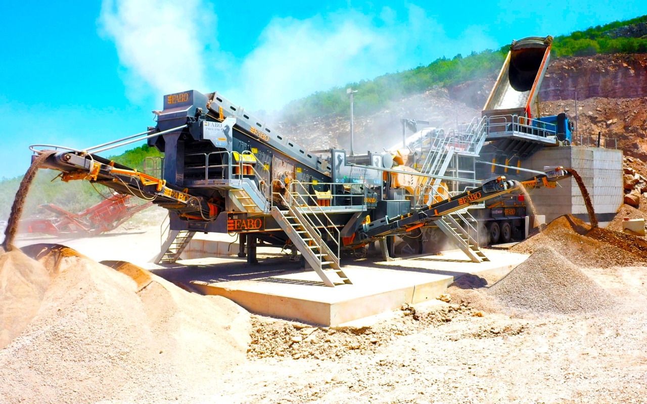 FABO Mobile crusher - كسارة متحركه: صور 2 FABO Mobile crusher - كسارة متحركه: صور 2
