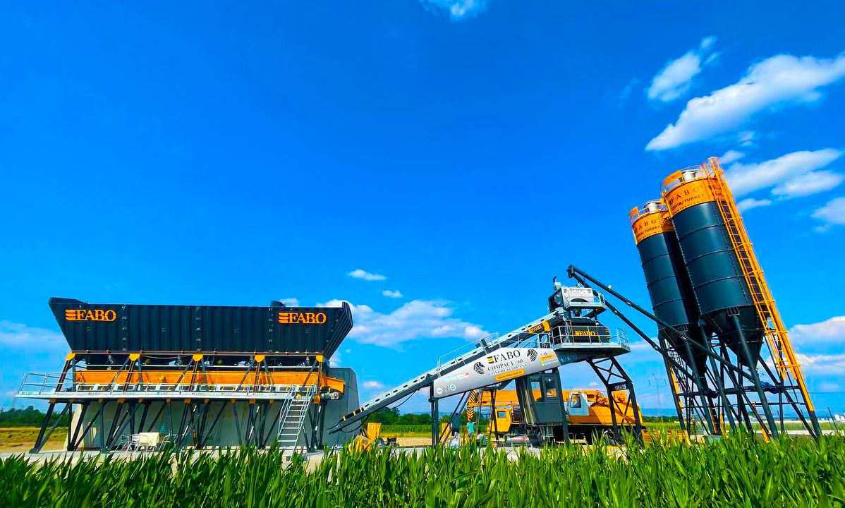 FABO compact concrete plant - مصنع خلط الخرسانة: صور 2 FABO compact concrete plant - مصنع خلط الخرسانة: صور 2