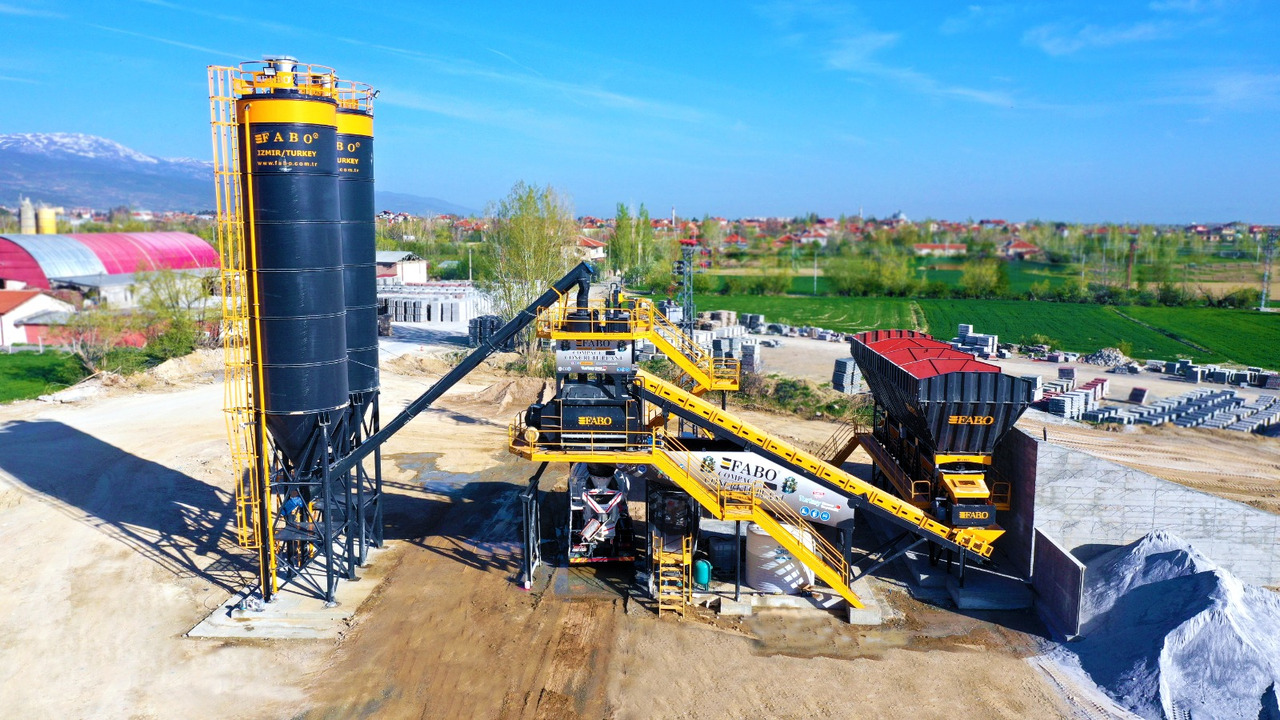 FABO compact concrete plant - مصنع خلط الخرسانة: صور 5 FABO compact concrete plant - مصنع خلط الخرسانة: صور 5