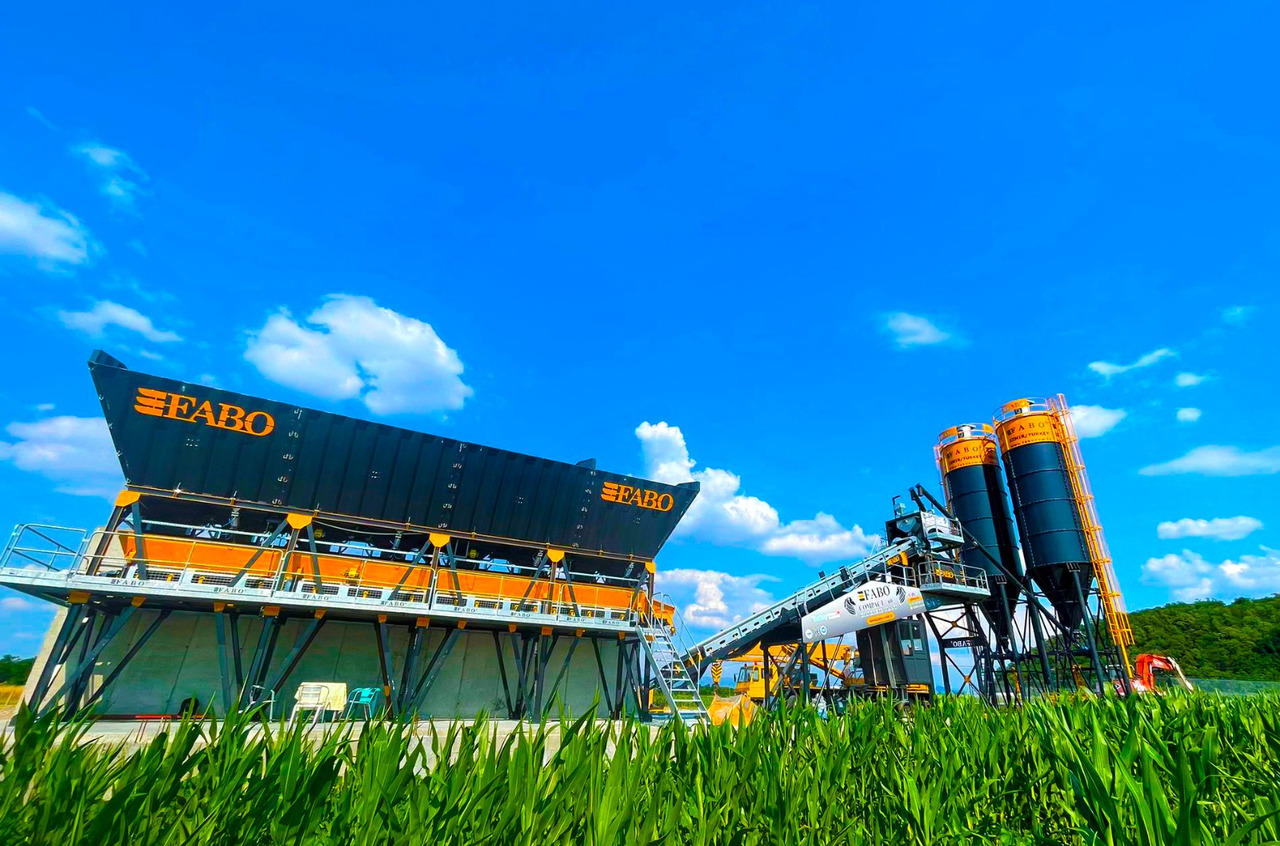 FABO compact concrete plant - مصنع خلط الخرسانة: صور 3 FABO compact concrete plant - مصنع خلط الخرسانة: صور 3