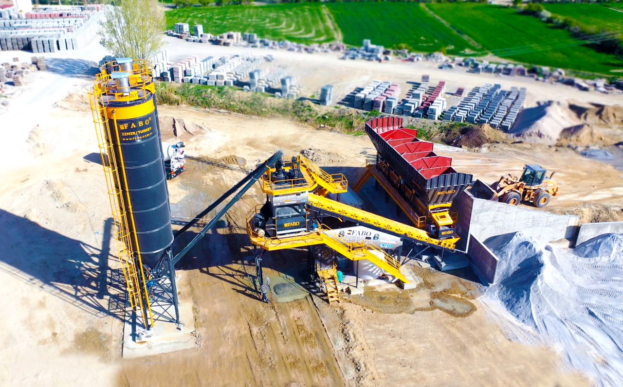 FABO compact concrete plant - مصنع خلط الخرسانة: صور 4 FABO compact concrete plant - مصنع خلط الخرسانة: صور 4