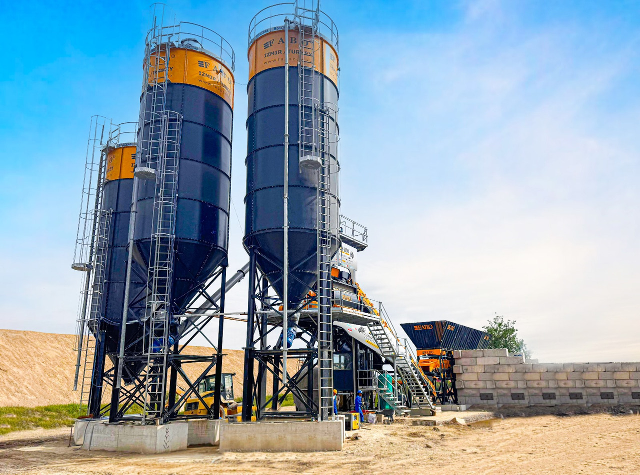 FABO compact concrete plant - مصنع خلط الخرسانة: صور 3 FABO compact concrete plant - مصنع خلط الخرسانة: صور 3