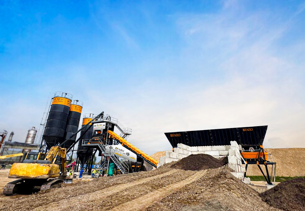 FABO compact concrete plant - مصنع خلط الخرسانة: صور 2 FABO compact concrete plant - مصنع خلط الخرسانة: صور 2