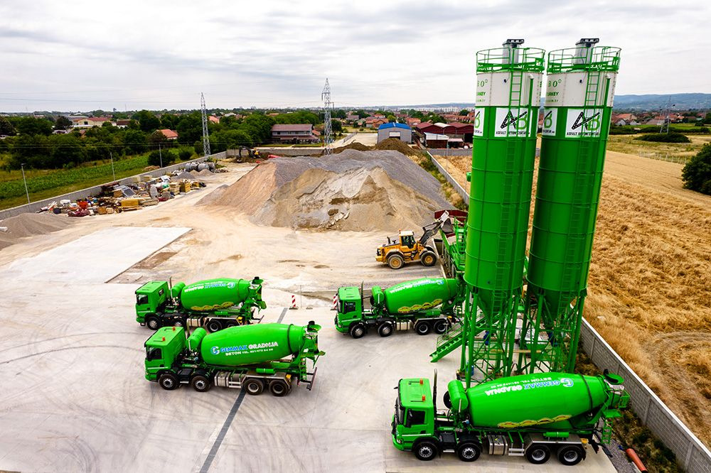 FABO compact concrete plant - مصنع خلط الخرسانة: صور 1 FABO compact concrete plant - مصنع خلط الخرسانة: صور 1