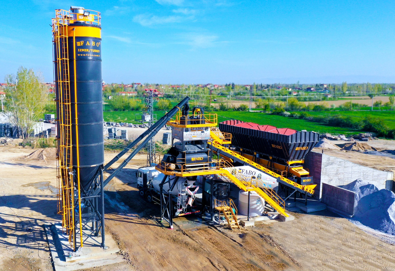 FABO compact concrete plant - مصنع خلط الخرسانة: صور 3 FABO compact concrete plant - مصنع خلط الخرسانة: صور 3