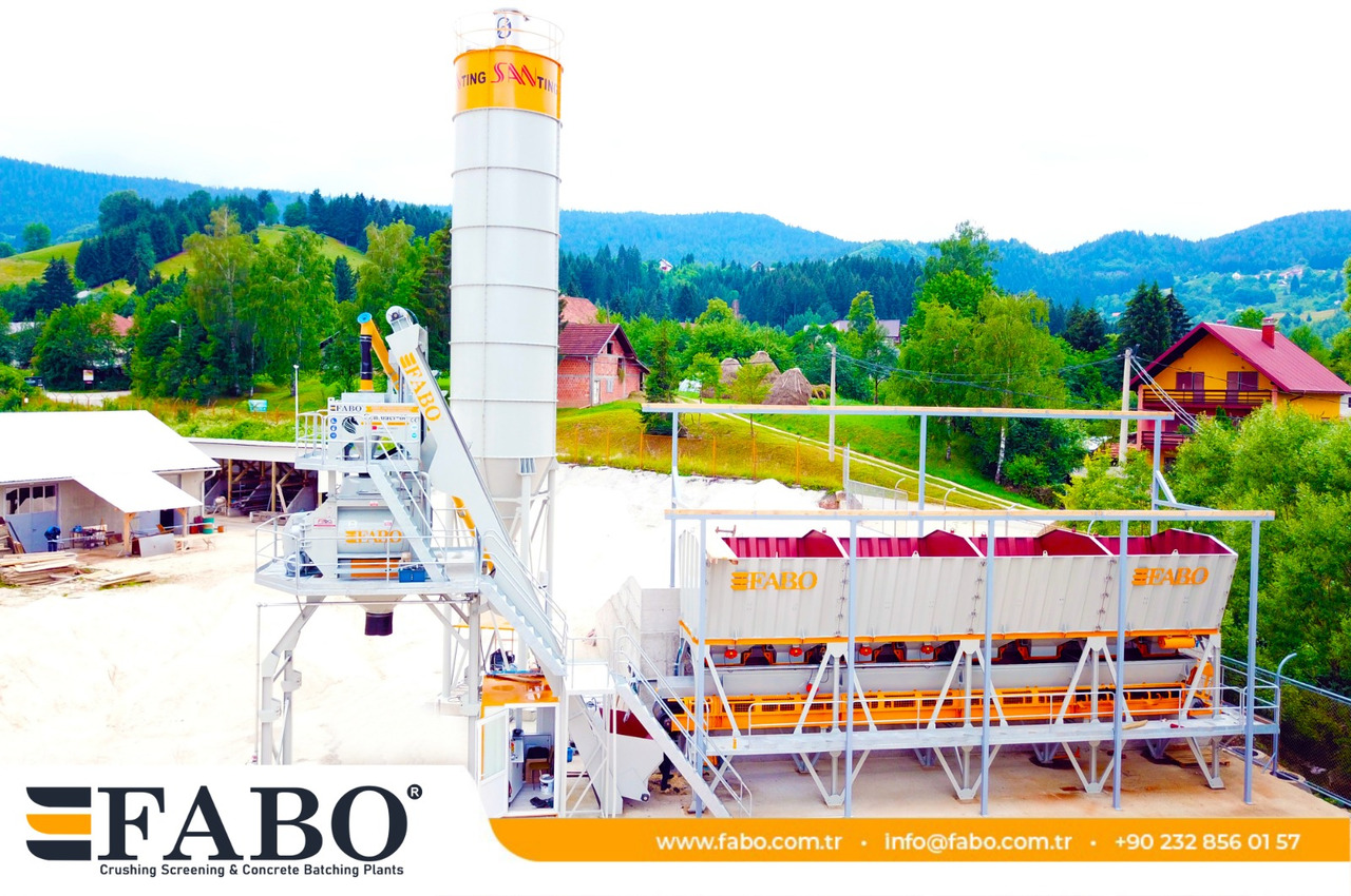 FABO compact concrete plant - مصنع خلط الخرسانة: صور 4 FABO compact concrete plant - مصنع خلط الخرسانة: صور 4