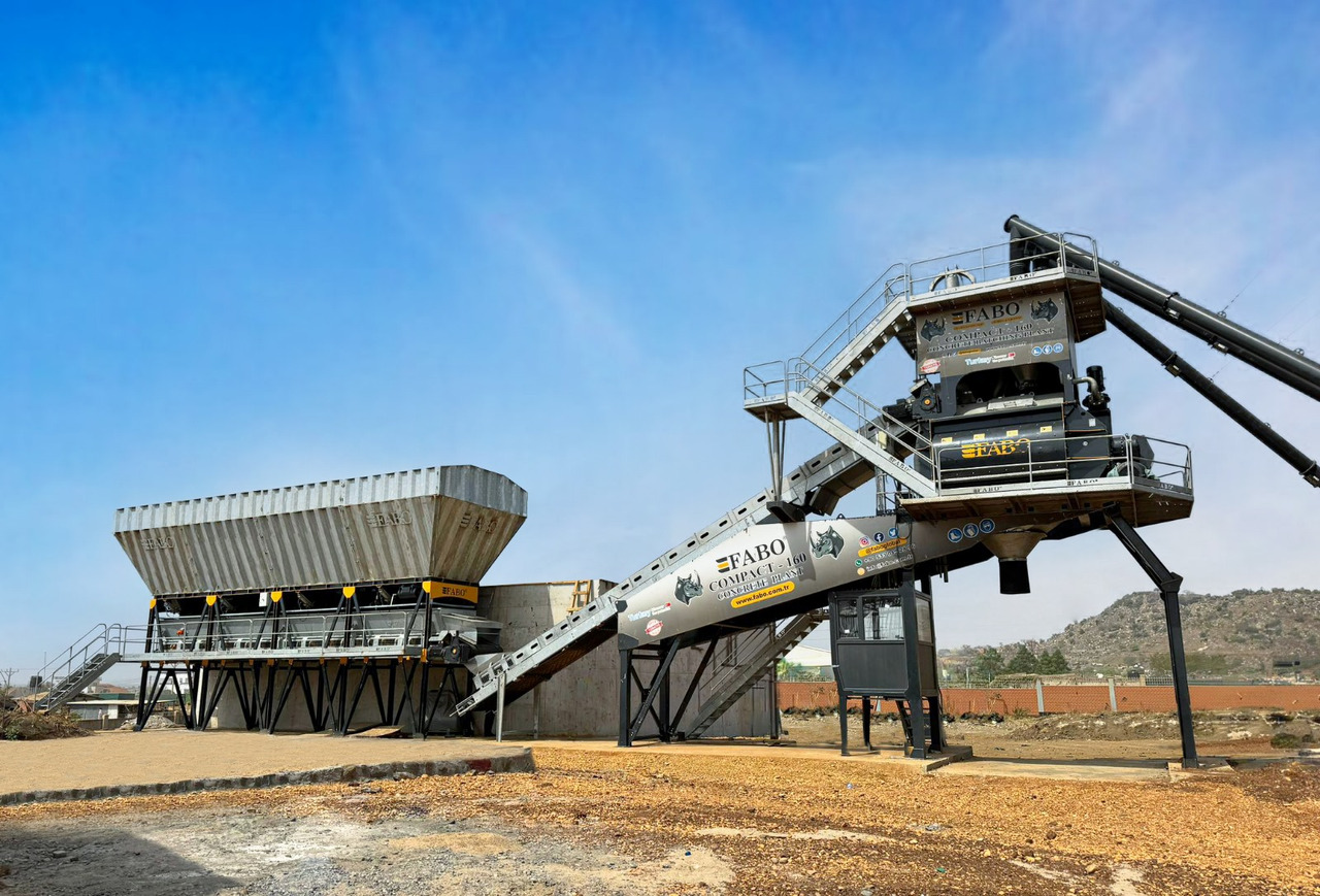 FABO compact concrete plant - مصنع خلط الخرسانة: صور 5 FABO compact concrete plant - مصنع خلط الخرسانة: صور 5