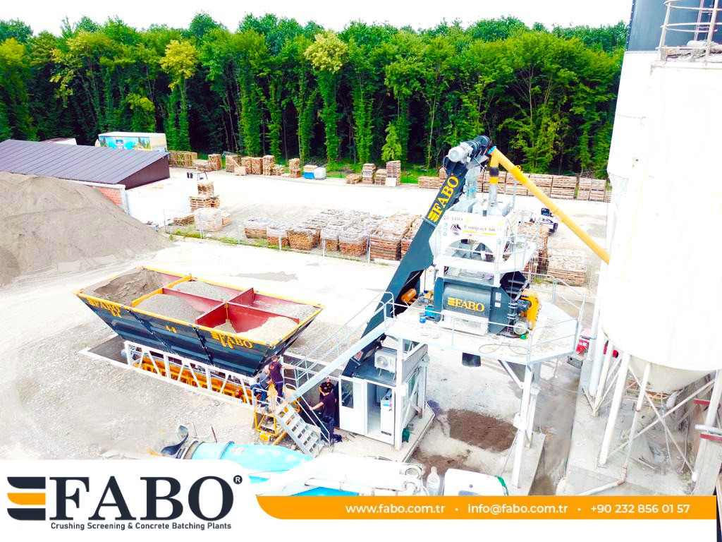 FABO compact concrete plant - مصنع خلط الخرسانة: صور 3 FABO compact concrete plant - مصنع خلط الخرسانة: صور 3