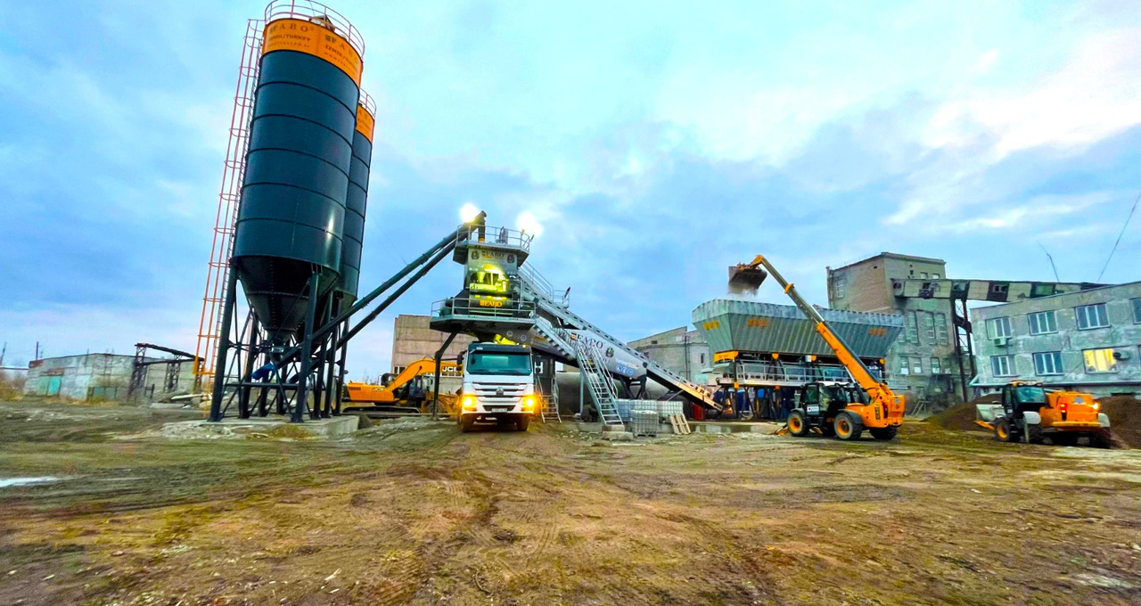 FABO compact concrete plant - مصنع خلط الخرسانة: صور 3 FABO compact concrete plant - مصنع خلط الخرسانة: صور 3