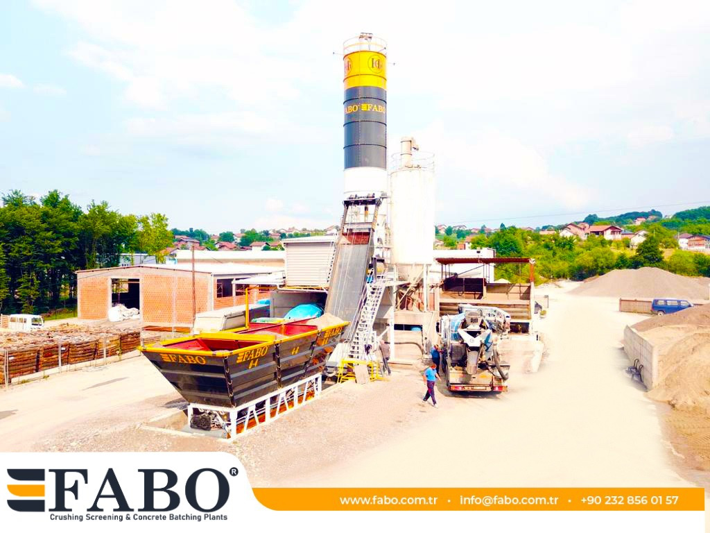 FABO compact concrete plant - مصنع خلط الخرسانة: صور 2 FABO compact concrete plant - مصنع خلط الخرسانة: صور 2