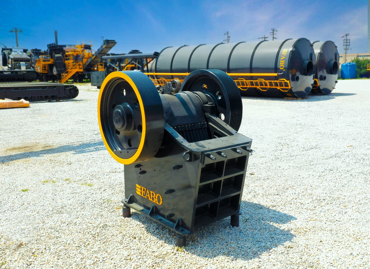 FABO jaw crusher - كسارة فكية: صور 1 FABO jaw crusher - كسارة فكية: صور 1