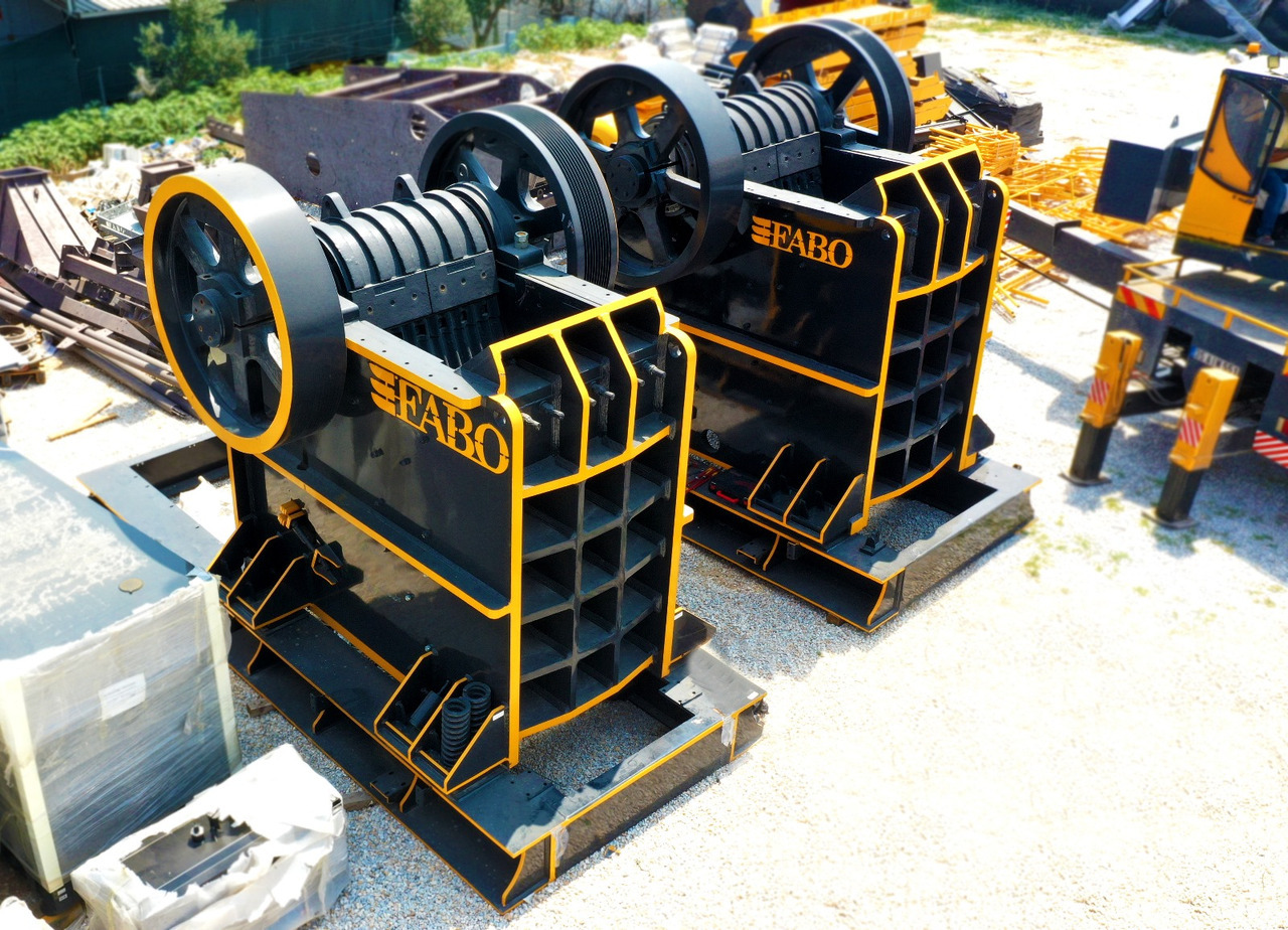 FABO jaw crusher - كسارة فكية: صور 1 FABO jaw crusher - كسارة فكية: صور 1