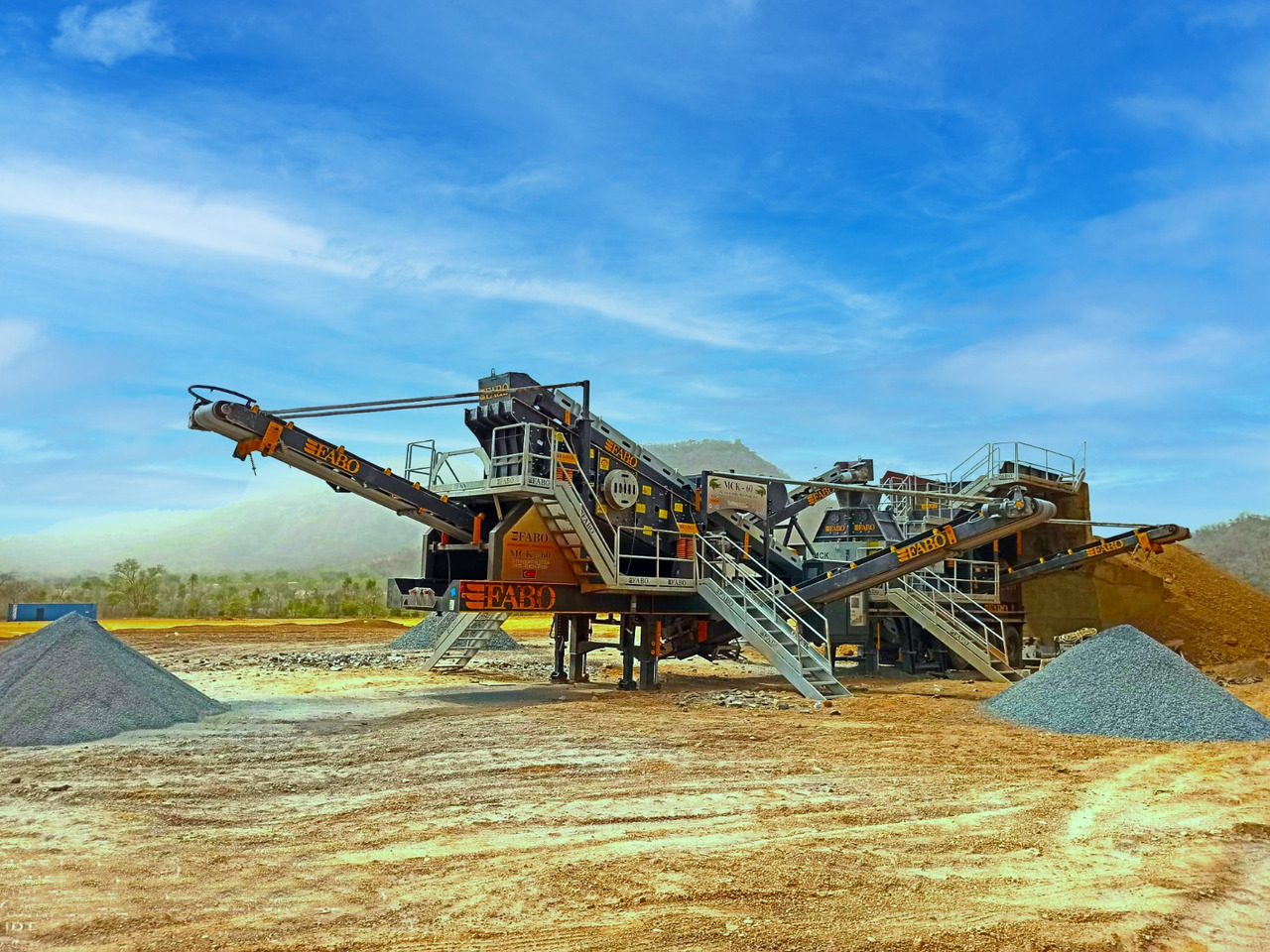 FABO mining machinery - crushing plant - ماكينات التعدين: صور 3 FABO mining machinery - crushing plant - ماكينات التعدين: صور 3