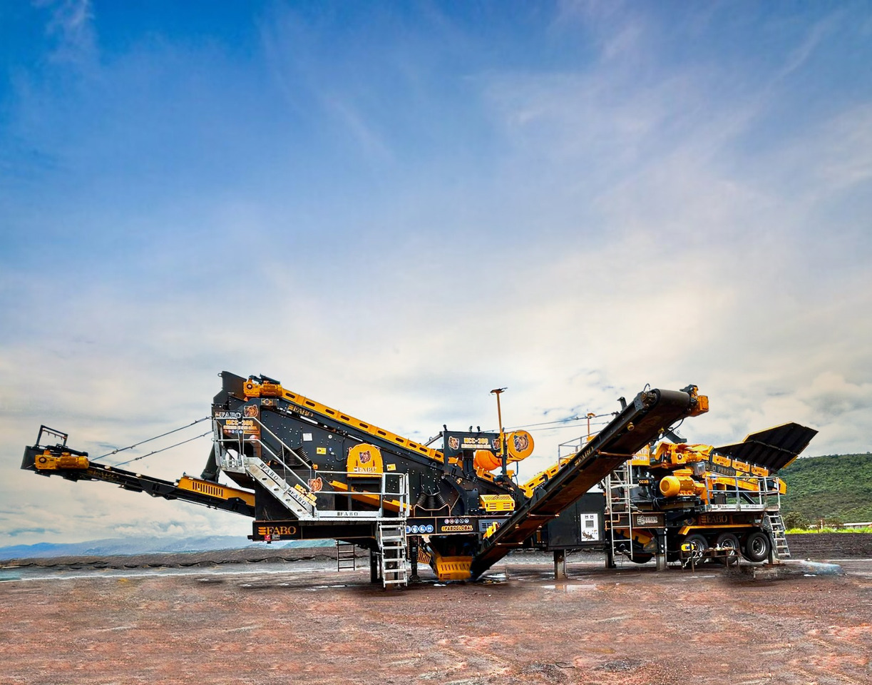 FABO mining machinery - crushing plant - ماكينات التعدين: صور 3 FABO mining machinery - crushing plant - ماكينات التعدين: صور 3