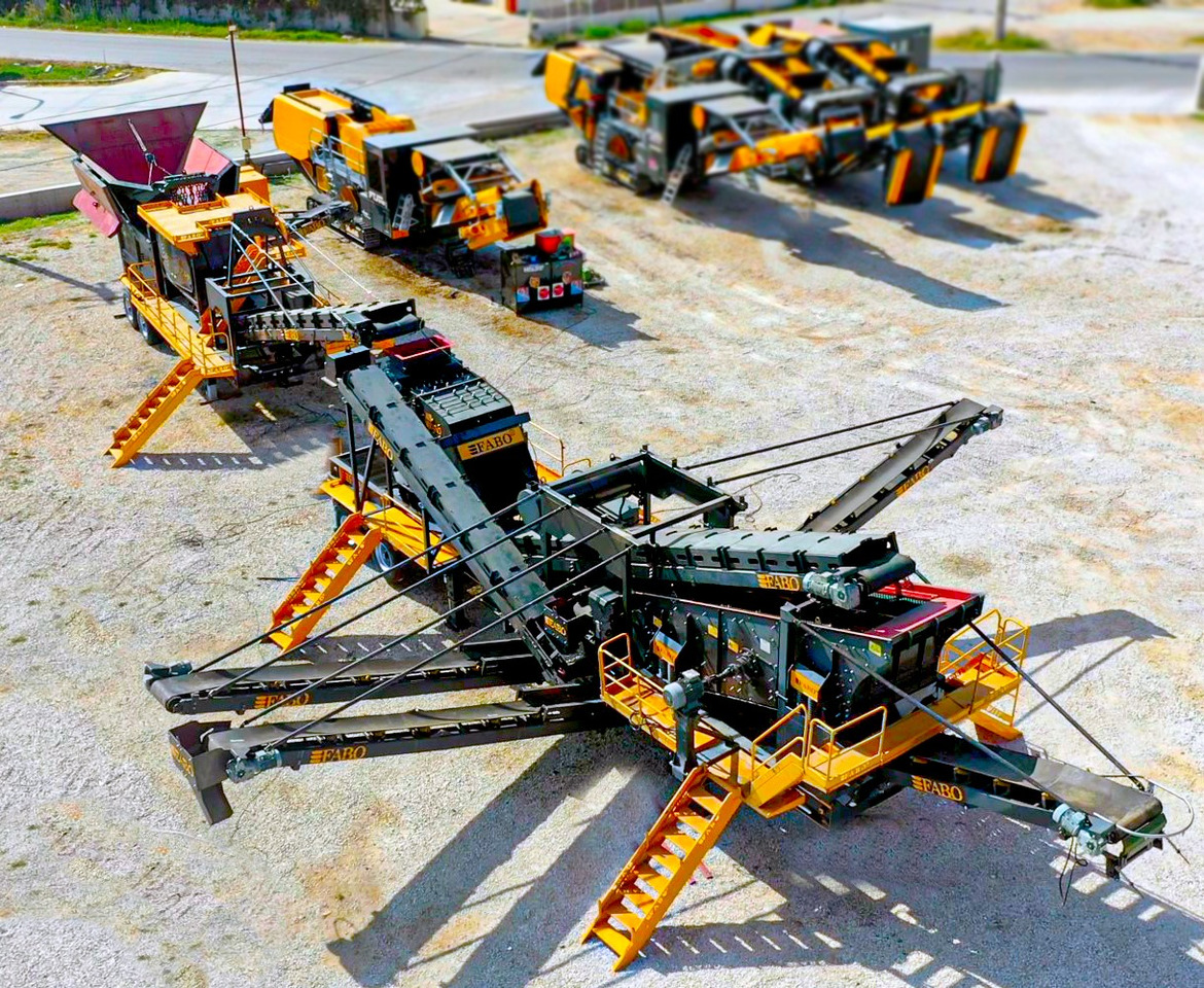 FABO mining machinery - crushing plant - ماكينات التعدين: صور 2 FABO mining machinery - crushing plant - ماكينات التعدين: صور 2