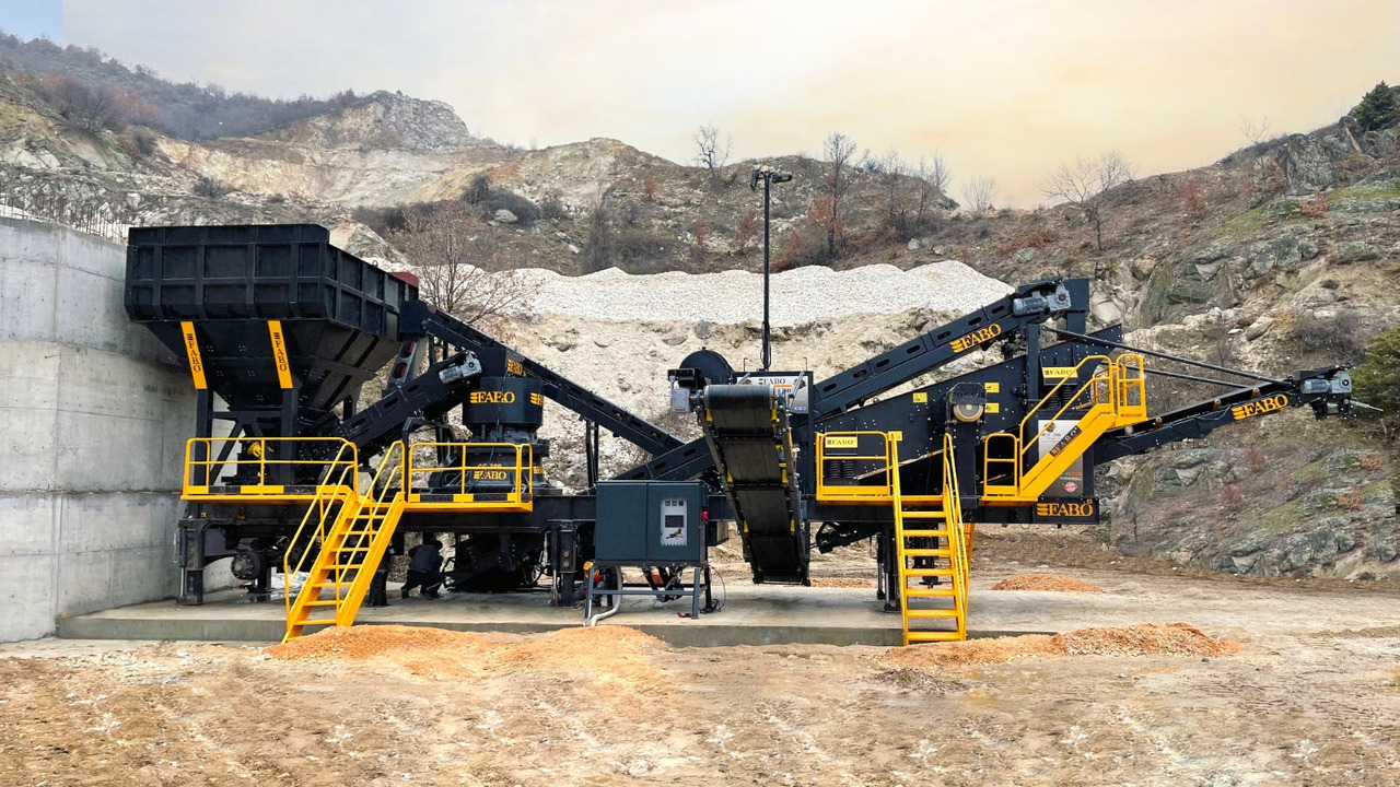 FABO mining machinery - crushing plant - ماكينات التعدين: صور 3 FABO mining machinery - crushing plant - ماكينات التعدين: صور 3