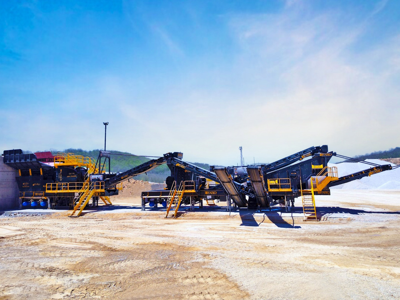 FABO mining machinery - crushing plant - ماكينات التعدين: صور 5 FABO mining machinery - crushing plant - ماكينات التعدين: صور 5