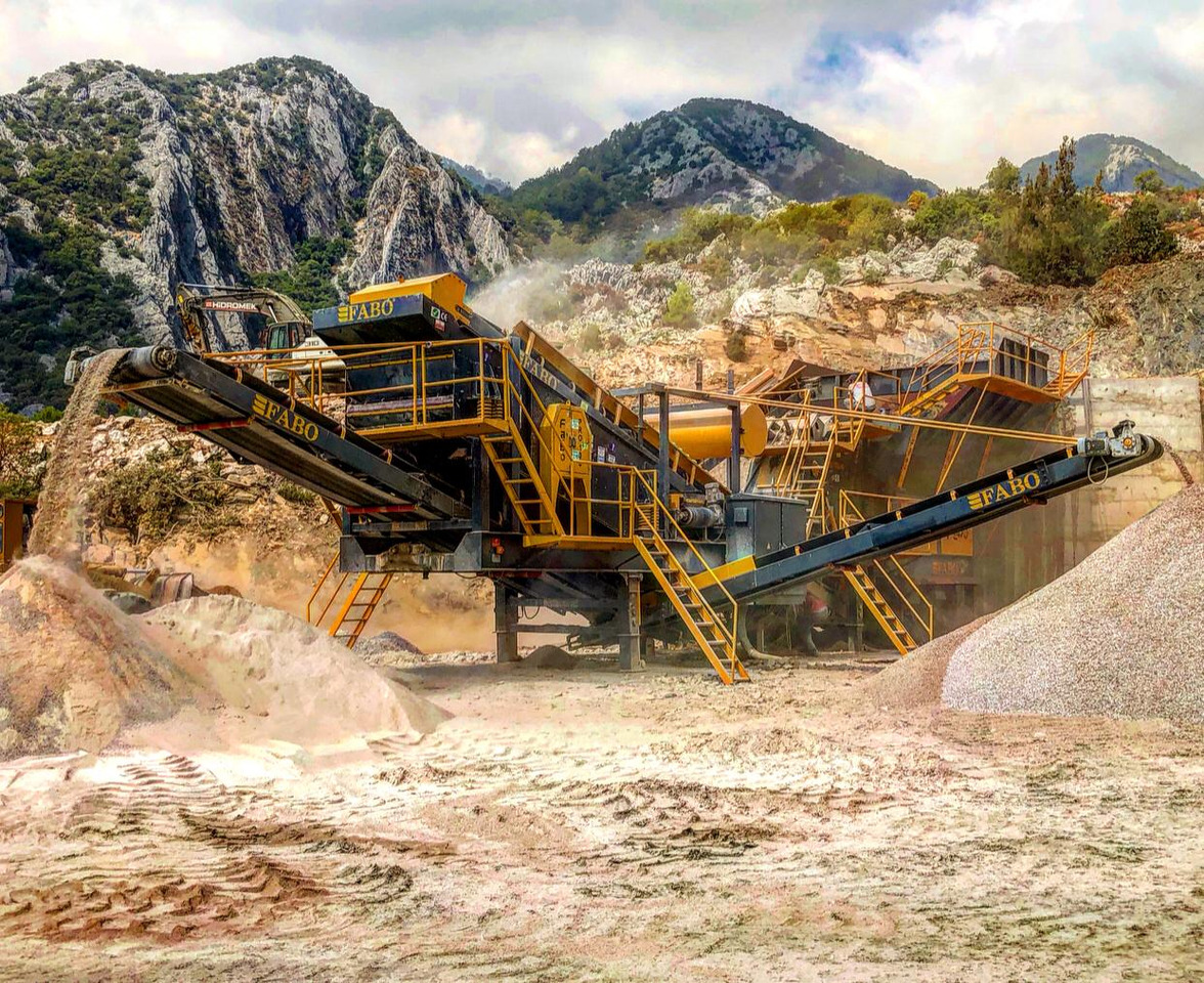FABO mining machinery - crushing plant - ماكينات التعدين: صور 1 FABO mining machinery - crushing plant - ماكينات التعدين: صور 1