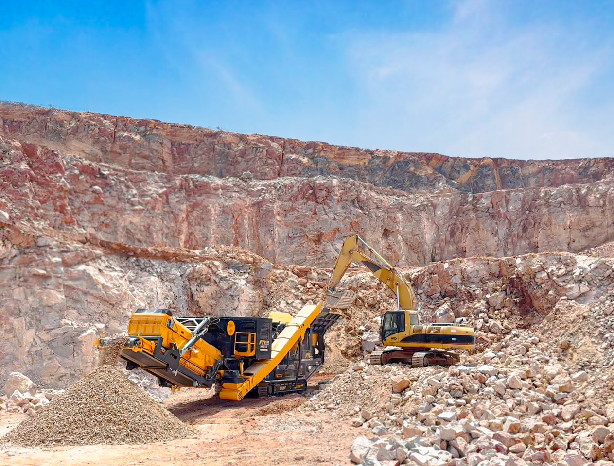 FABO mining machinery - crushing plant - ماكينات التعدين: صور 4 FABO mining machinery - crushing plant - ماكينات التعدين: صور 4