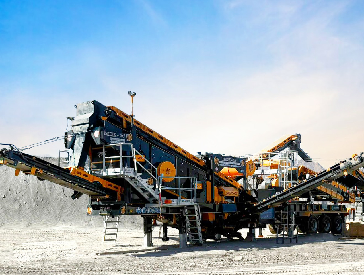 FABO mining machinery - crushing plant - ماكينات التعدين: صور 2 FABO mining machinery - crushing plant - ماكينات التعدين: صور 2