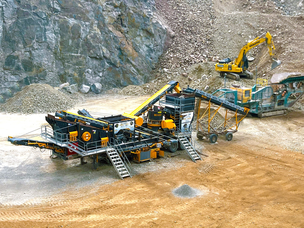 FABO mining machinery - crushing plant - ماكينات التعدين: صور 3 FABO mining machinery - crushing plant - ماكينات التعدين: صور 3