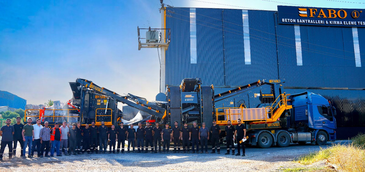 FABO mining machinery - crushing plant - ماكينات التعدين: صور 2 FABO mining machinery - crushing plant - ماكينات التعدين: صور 2