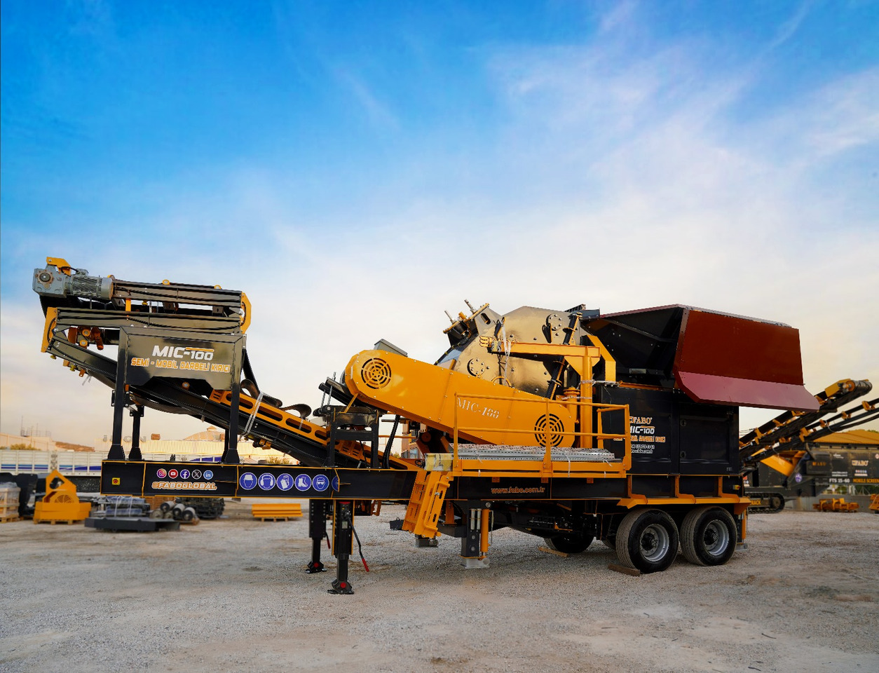 FABO mining machinery - crushing plant - ماكينات التعدين: صور 2 FABO mining machinery - crushing plant - ماكينات التعدين: صور 2