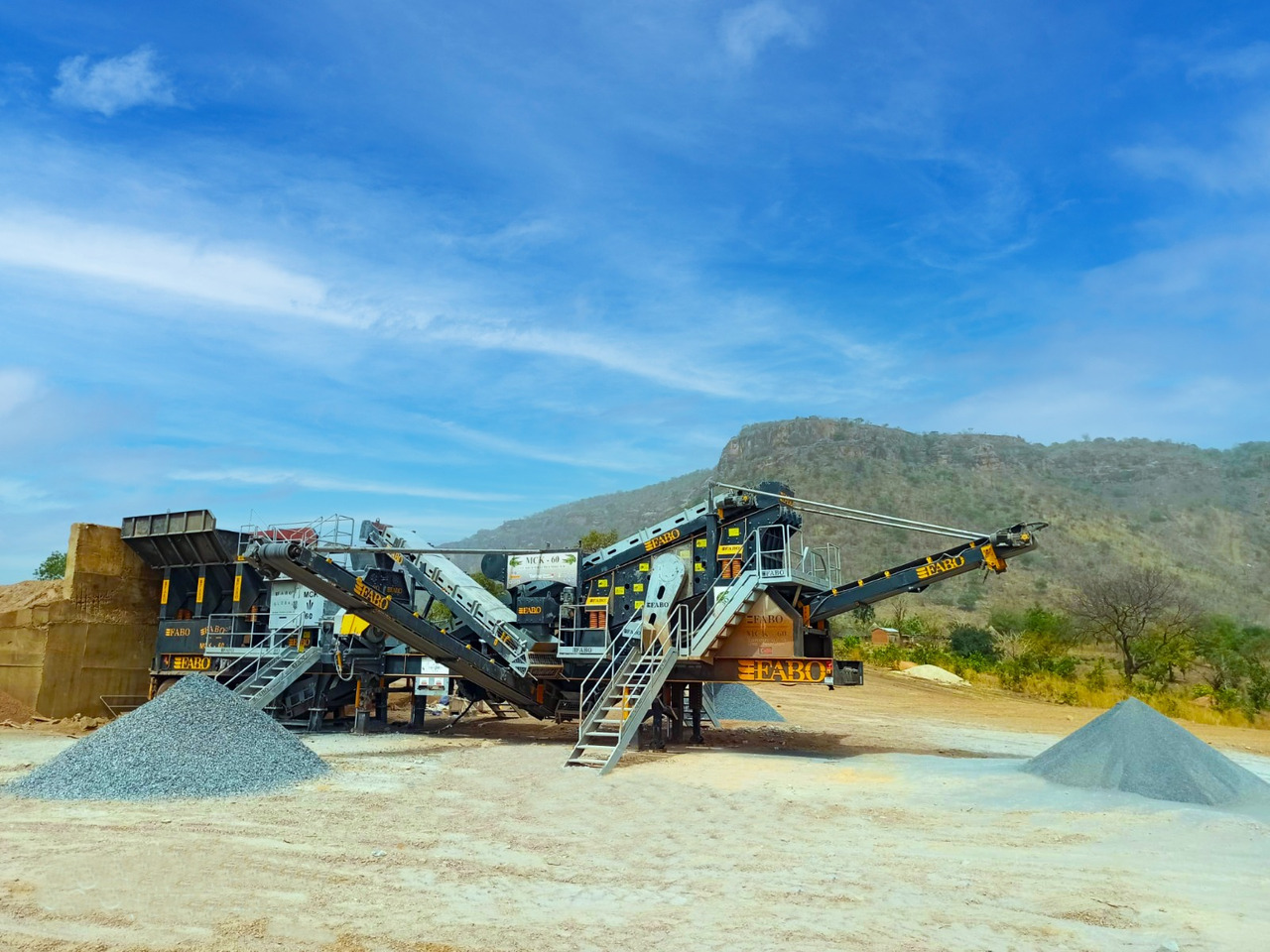 FABO mining machinery - crushing plant - ماكينات التعدين: صور 2 FABO mining machinery - crushing plant - ماكينات التعدين: صور 2
