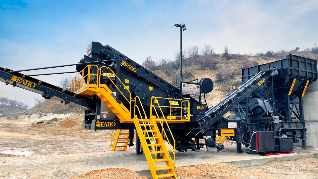FABO mining machinery - crushing plant - ماكينات التعدين: صور 2 FABO mining machinery - crushing plant - ماكينات التعدين: صور 2